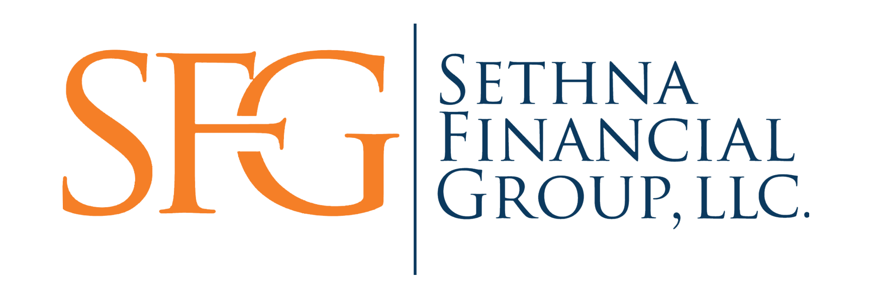 Large Sized Sethna Financial Group Logo